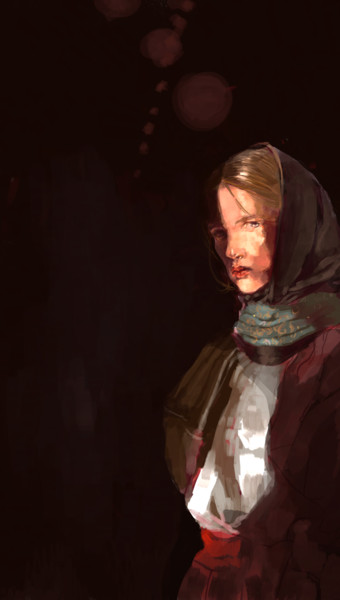 Arts numériques intitulée "slavic" par Solovey, Œuvre d'art originale, Peinture numérique