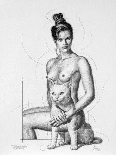 Drawing titled "Metamorphosis: Arte…" by Manolo Yanes, Original Artwork