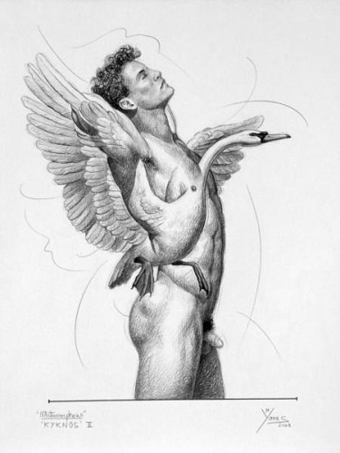 Drawing titled "Metamorphosis: Kykn…" by Manolo Yanes, Original Artwork