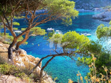 Calanque de Sormiou et ses eaux bleues