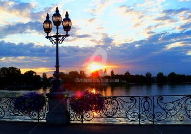 Le soleil sublime les ouvrages de l'homme