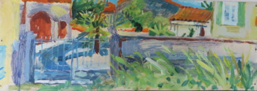 Village square over the garden wall