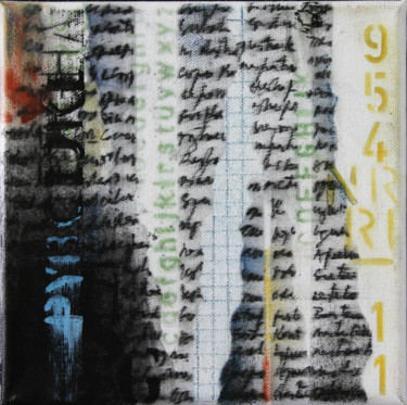 Malerei mit dem Titel "954-nr" von Pavel A.Richtr, Original-Kunstwerk, Acryl
