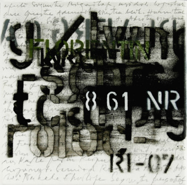 Malerei mit dem Titel "861-nr" von Pavel A.Richtr, Original-Kunstwerk, Acryl