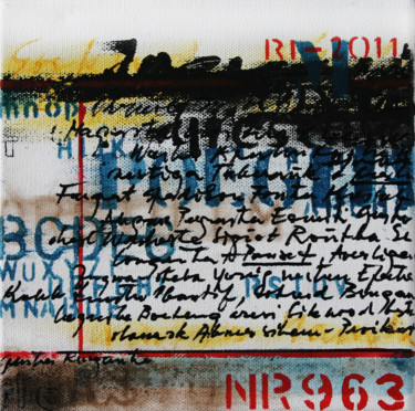 Malerei mit dem Titel "963-nr" von Pavel A.Richtr, Original-Kunstwerk, Acryl