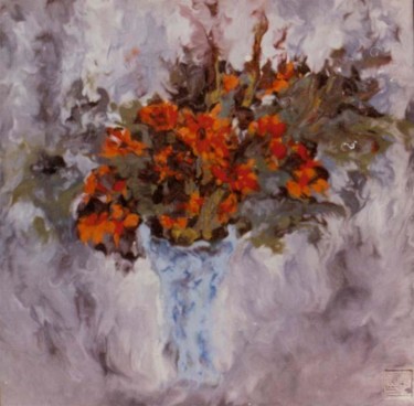 Painting titled "Cement Painting" by Shihu Chen, Original Artwork