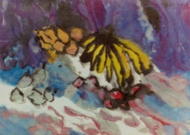 Painting titled "Cement Painting" by Shihu Chen, Original Artwork