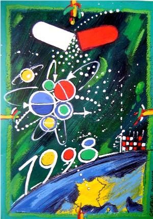 Peinture intitulée "Carte_de_Voeux_-_La…" par Catherine Suchocka, Œuvre d'art originale