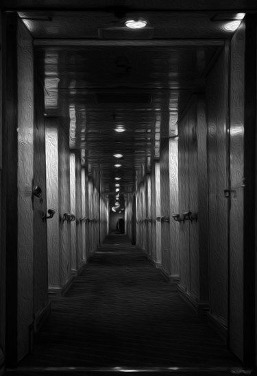 Photographie intitulée "Pensée-abstraite." par Isabelle Pautrot, Œuvre d'art originale