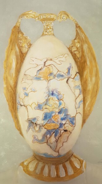 Pintura titulada "Portrait Fabergé" por Cegede, Obra de arte original, Acrílico
