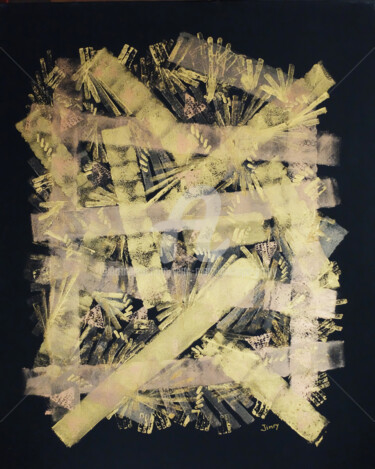 Peinture intitulée "MIKADO" par Jean-Marc Philippe (Jimpy), Œuvre d'art originale, Acrylique