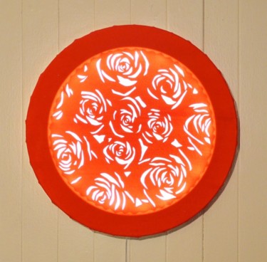 Κολάζ με τίτλο "TABLEAU LED 'BOUQUE…" από Lune Et Animo, Αυθεντικά έργα τέχνης, Άλλος