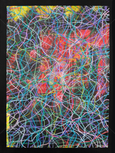 Peinture intitulée "brouillage.jpg" par Jean-Marc Philippe (Jimpy), Œuvre d'art originale, Acrylique