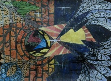 Pintura titulada "onis" por Jeronimo Sebastian Gilberto, Obra de arte original