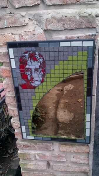 Artesanía titulada "espejo lennon" por Jeronimo Sebastian Gilberto, Obra de arte original