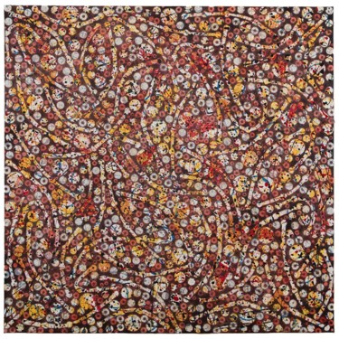 Painting titled "TERMITE CHA CHA" by Andre Van Der Kerkhoff, Original Artwork, Acrylic