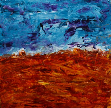 HAUTE PROVENCE Painting titled "HAUTE PROVENCE" by Jeannette Allary, Original Artwork, Oil