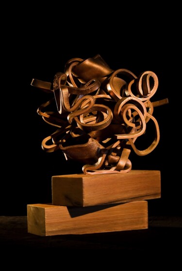 Sculpture titled "poutre" by Ju.Iglesias, Original Artwork
