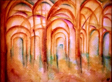제목이 "Arches espagnoles"인 미술작품 Anne Brigaud로, 원작