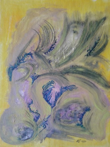 Schilderij getiteld "20170828-120925.jpg" door Marianne Huizinga, Origineel Kunstwerk