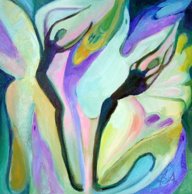 " Feeling " Painting titled "" Feeling "" by Victoriya A. Georgieva, Original Artwork, Oil