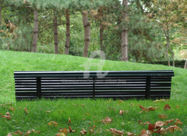 Photography titled "LE BANC DE JASMINE" by Jean-Marc Philippe (Jimpy), Original Artwork, Digital Photography