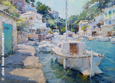 Cala Figuera XXXVI 绘画 标题为“Cala Figuera XXXVI” 由Alex Hook Krioutchkov, 原创艺术品, 油