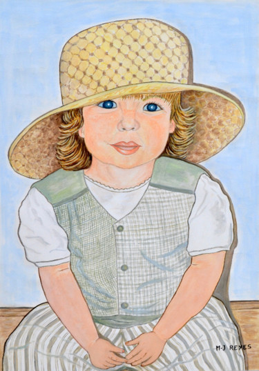 Ophélie "La petite fille au grand chapeau"