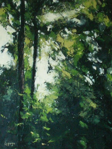 Pintura titulada "l-ete-dans-les-sous…" por Lepage, Obra de arte original