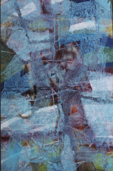 Peinture intitulée "Mars" par Philippe Casaubon, Œuvre d'art originale, Gouache