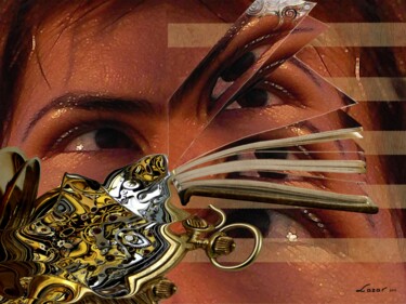 Digital Arts titled "book-irina" by Sorin Niculae Lazar, Original Artwork, Digital Painting