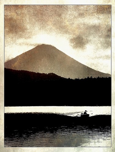 Fujisan 7 Arts numériques intitulée "Fujisan 7" par Nicole Rochedix, Œuvre d'art originale, Peinture numérique