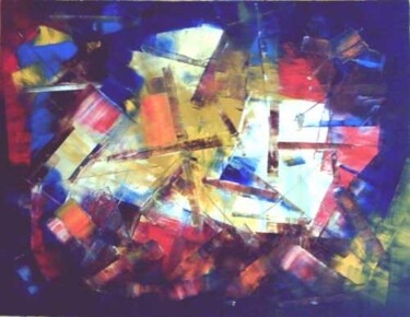 Peinture intitulée "MIKADO" par Christophe Bertrand (CEBO), Œuvre d'art originale
