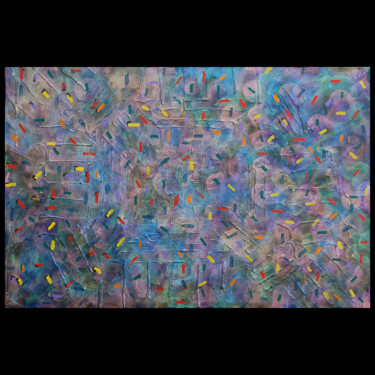 Pintura titulada "celebratory1.jpg" por Mark Smith, Obra de arte original, Acrílico