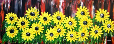 绘画 标题为“Sunflower 2” 由Daniel Urbaník, 原创艺术品, 丙烯