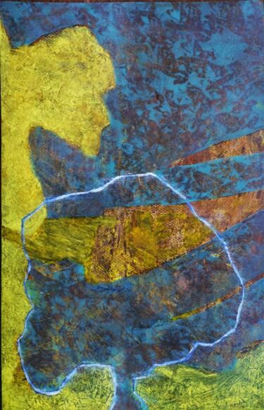 Peinture intitulée "Méandre" par Philippe Casaubon, Œuvre d'art originale, Encre