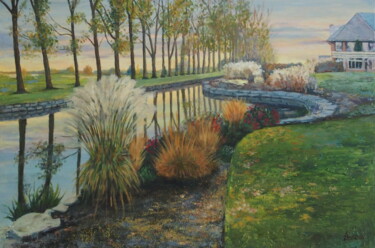 Painting titled "Il était une fois l…" by Azucena, Original Artwork, Acrylic