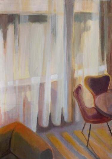 Painting titled "Light Coming Through" by Anyck Alvarez Kerloch, Original Artwork, Acrylic