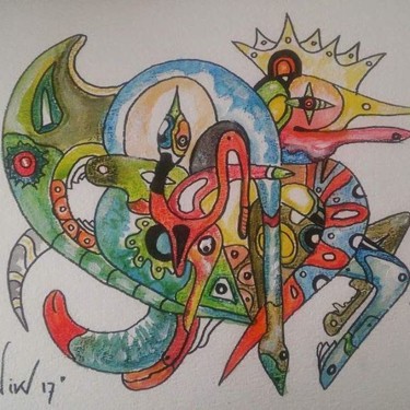 Tekening getiteld "Roepie" door Nikv, Origineel Kunstwerk