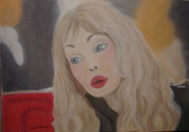 Peinture intitulée "Arielle" par Ghislaine Limbour, Œuvre d'art originale, Pastel