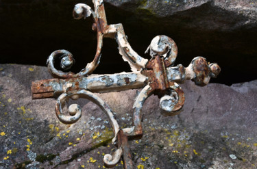Fotografie getiteld "Jardin du brocanteu…" door Catherine Boutin, Origineel Kunstwerk, Digitale fotografie