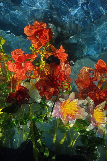 Fotografía titulada "melange ..." por Aquartistiq, Obra de arte original, Fotografía digital