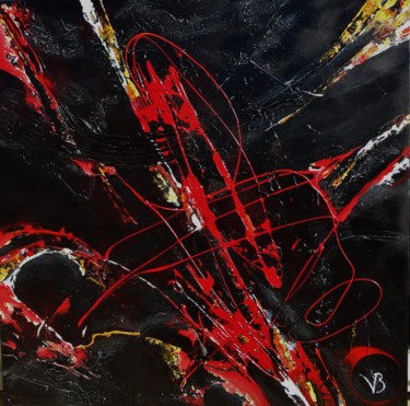 Peinture intitulée "tableau-1.jpg" par Veronique Blot, Œuvre d'art originale, Acrylique