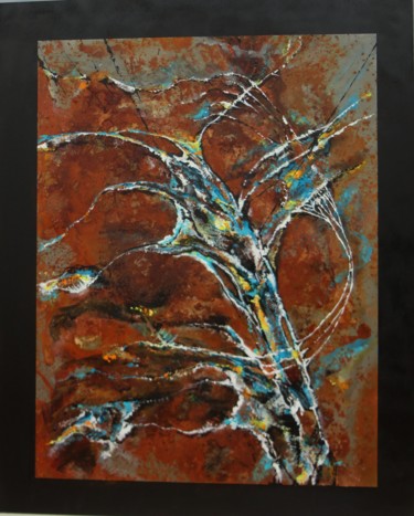 Peinture intitulée "tableau-4.jpg" par Veronique Blot, Œuvre d'art originale, Acrylique