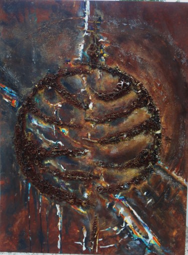 Peinture intitulée "tableau.jpg" par Veronique Blot, Œuvre d'art originale, Acrylique