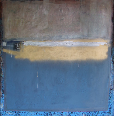 Painting titled "a brand new ending" by Mladen Lazarević, Original Artwork, Acrylic
