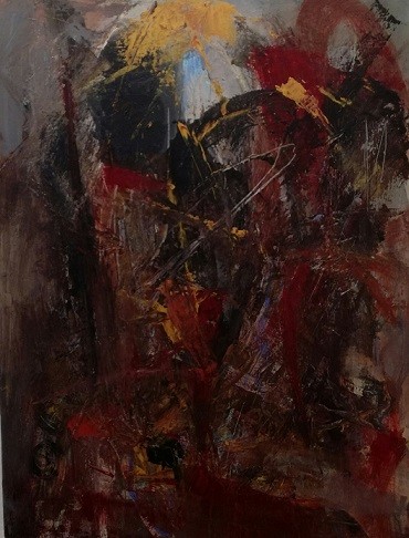Sans titre 2 Peinture intitulée "Sans titre 2" par Martine Swynghedauw, Œuvre d'art originale, Acrylique