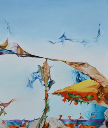 绘画 标题为“Ensemble, nous étio…” 由Jean Gounin, 原创艺术品, 油