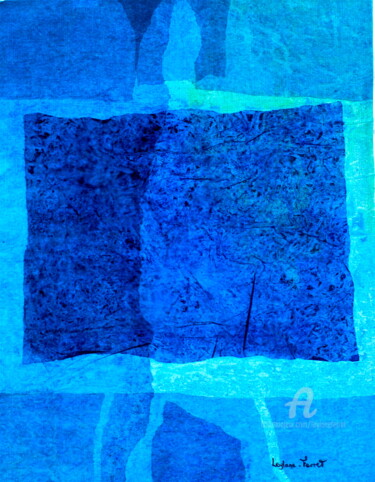 Peinture intitulée "MIRAGE 5." par Leylane Ferret, Œuvre d'art originale, Huile
