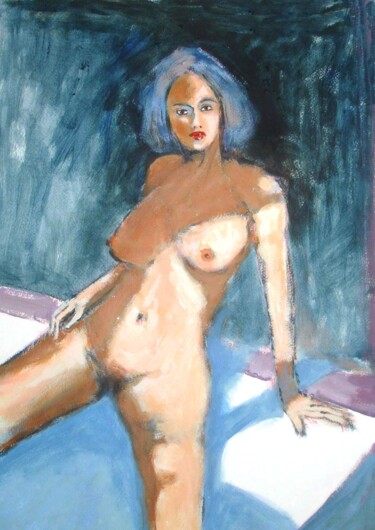 Peinture intitulée "MALY - OMBRES ET LU…" par Marcel Clerc, Œuvre d'art originale, Acrylique
